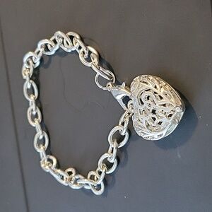 Silver plated bracelet